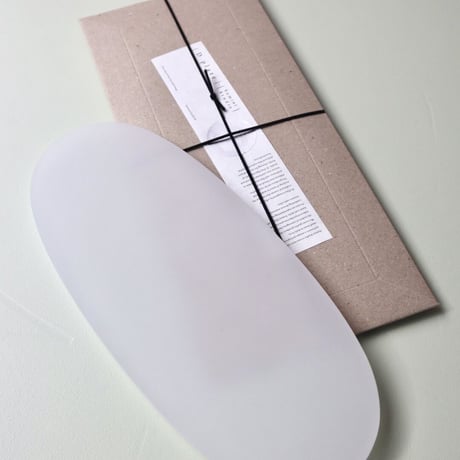 "Somini Studio" D.PLATE M size - acrylic white -