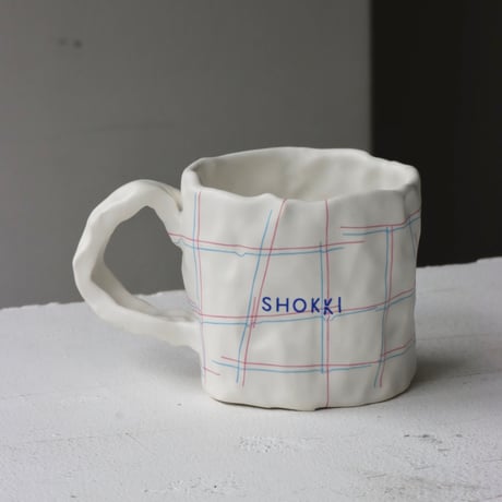 "SHOKKI" Mug - M - pattern