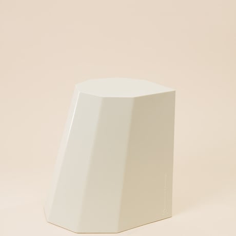 "Martino Gamper" Arnold Circus Stool  - WHITE IVORY -
