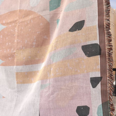 "Buhlaixe  Studio" Blue Stars Blanket