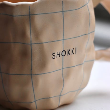 "SHOKKI" Mug - M - pattern