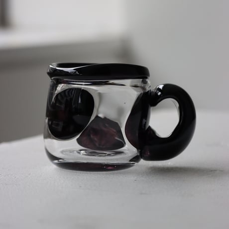 “ MIWA ITO × BLACK " MOO MOO MUG  - L