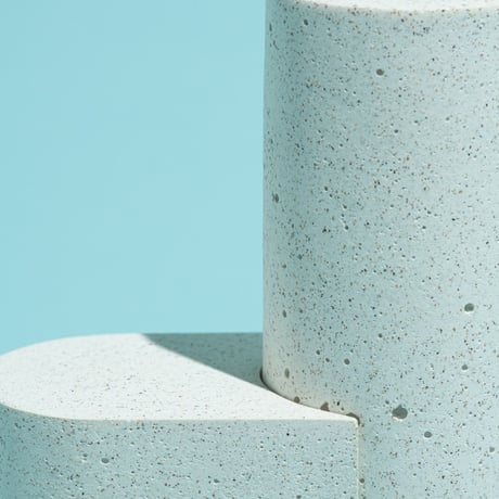 "YOHEI KIKUCHI" Pillar / Maru - white&white/ホワイト&ホワイト