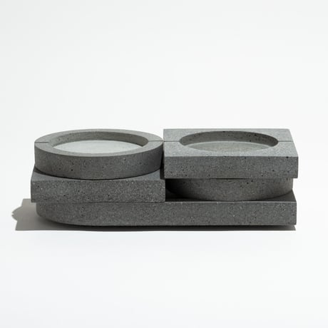 "YOHEI KIKUCHI" Tile 1923 Circle - gray/グレー