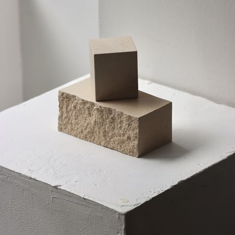 " PLYAL " wood mortar object - 08