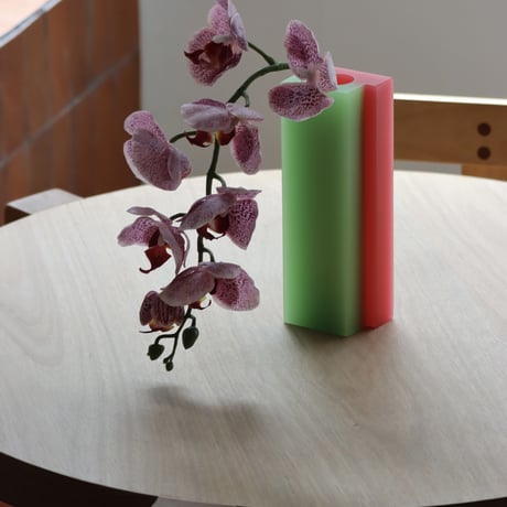 "dean toepfer" VASE VERSA  - rose / mint