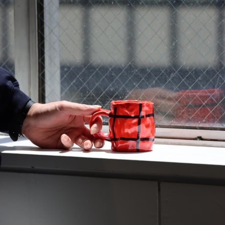 "SHOKKI" Mug - M - pattern