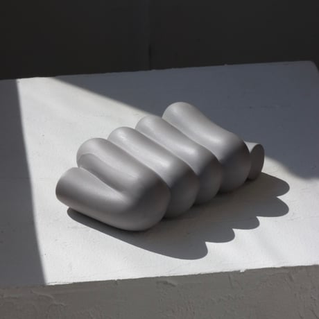 " KIKUCHI SHUNJI / 菊池 俊治 " soap dish S - gray