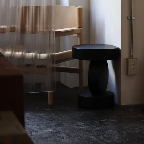 "Reset" Balancing stool - Black -