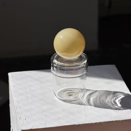 " RUKA Glass " ORB CANISTER - C