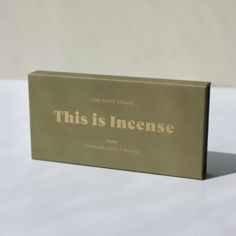 "This is Incense" YAMBA