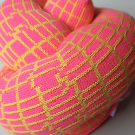"Zebra Knits"  VANELLOPE - Blush & Lemon - (SMALL)