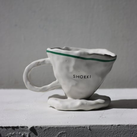 "SHOKKI" Mug - M - pattern