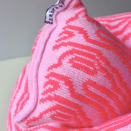 "Zebra Knits" MR WIGGLE - Blush & Baby Pink - (BIG)