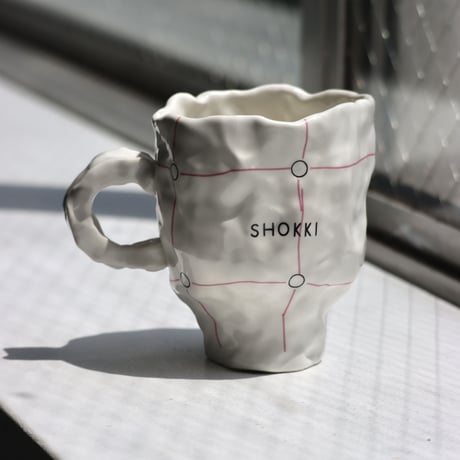 "SHOKKI" Mug - M - pattern