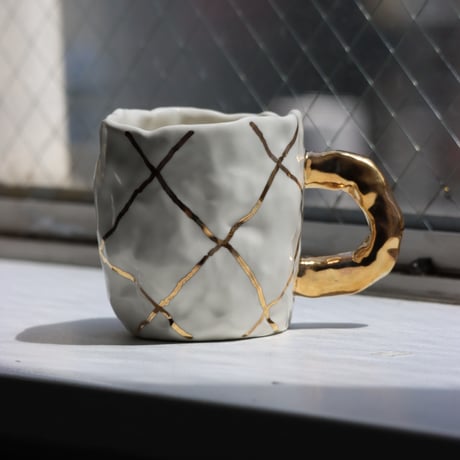 "SHOKKI" Mug - M - pattern
