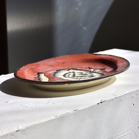 " Noda Natsumi ”  OVAL PLATE