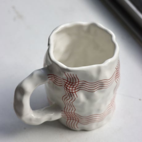 "SHOKKI" Mug - M - pattern