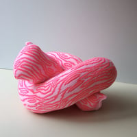 "Zebra Knits" MR WIGGLE - Blush & Baby Pink - ( SMALL)