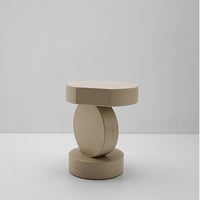 "PLYAL" Balancing stool - White lily color -