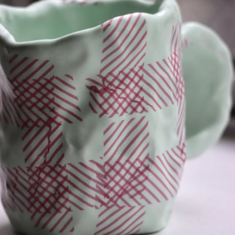 "SHOKKI" Mug - M - pattern
