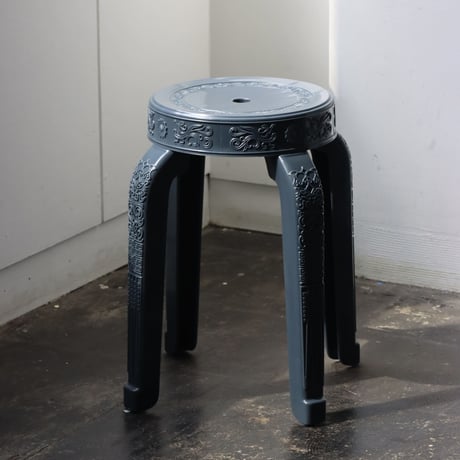 "RUMBA BOR" Choei Classic Stool - Jeen's Blue