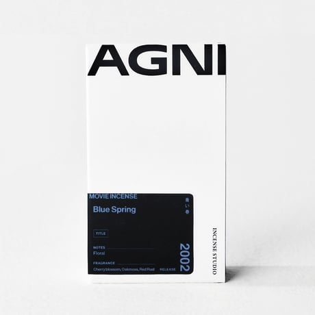 " AGNI TOKYO " Incense - Blue Spring / 青い春