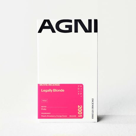 " AGNI TOKYO " Incense - Legally Blonde / キューティ・ブロンド