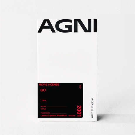 " AGNI TOKYO " Incense - GO / GO