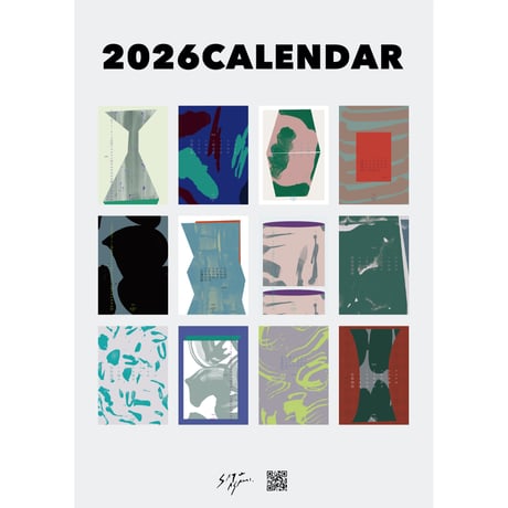 " ASENDADA " 2026 CALENDAR / カレンダー - A4