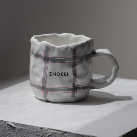"SHOKKI" Mug - M - pattern