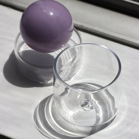" RUKA Glass " ORB CANISTER - B