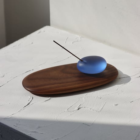 "Somini Studio" D.PLATE S size - walnut -