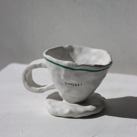 "SHOKKI" Mug - M - pattern