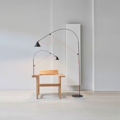 " Midgard licht " AYNO L Floor Lamp - BLACK