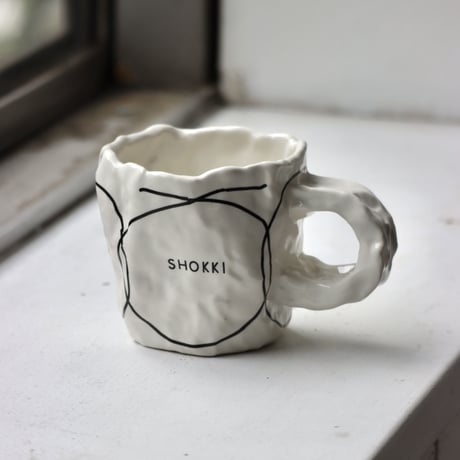 "SHOKKI" Mug - M - pattern