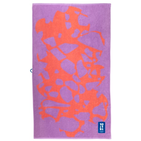 " VOLVER ” XL beach towel - LAVA