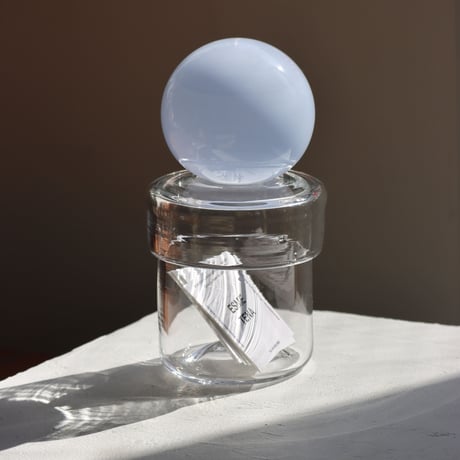 " RUKA Glass " ORB CANISTER - G
