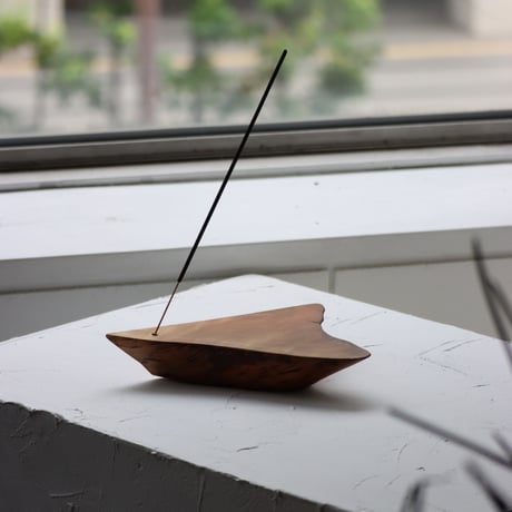 " TORINOKI FURNITURE " Wood Incense Holder / お香立て