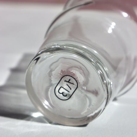 " Laurence Brabant " Decales Glass Tumblers - Large -