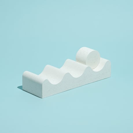 "YOHEI KIKUCHI" Bound Ball L - white&white/ホワイト&ホワイト