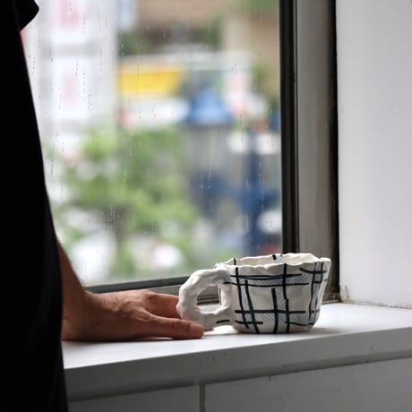 "SHOKKI" Mug - M - pattern