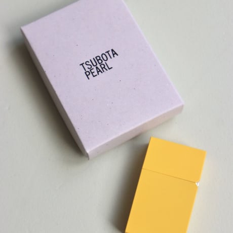 "TSUBOTA PEARL" HARD EDGE COLOR - Yellow -