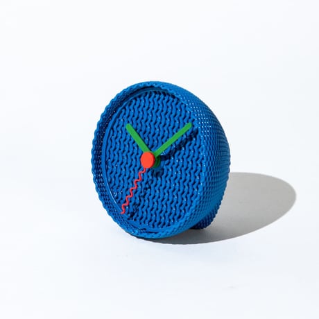 "SHINKOGEISHA / 新工芸舎" TILDE - Desk Clock - Blue