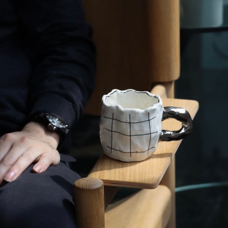 "SHOKKI" Mug - M - pattern