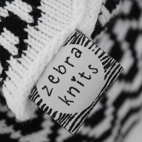 "Zebra Knits" DAZE - Black & White - (BIG)