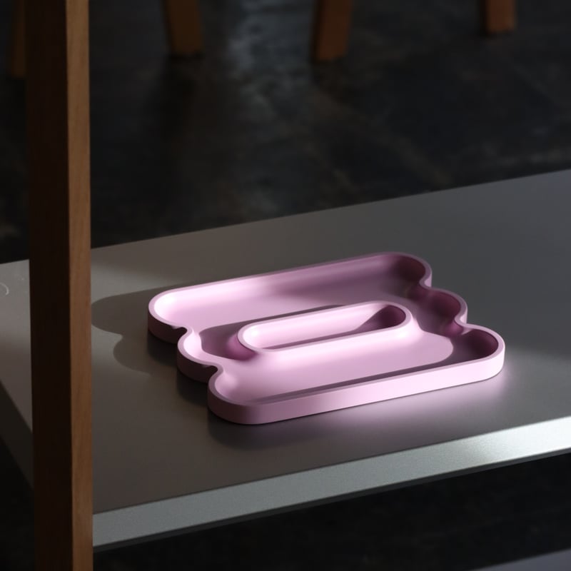 OCTAEVO Catchall Templo WAVE lilac