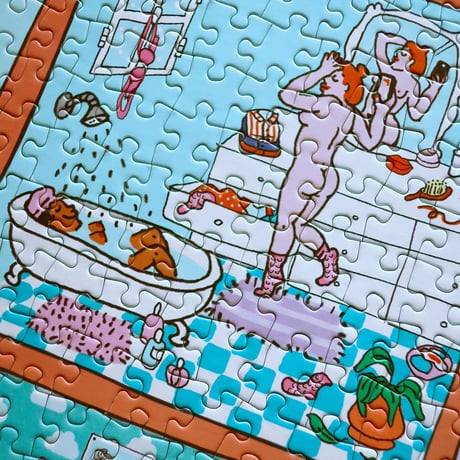 "Coucou Suzette" HOME SWEET HOME JIGSAW PUZZLE