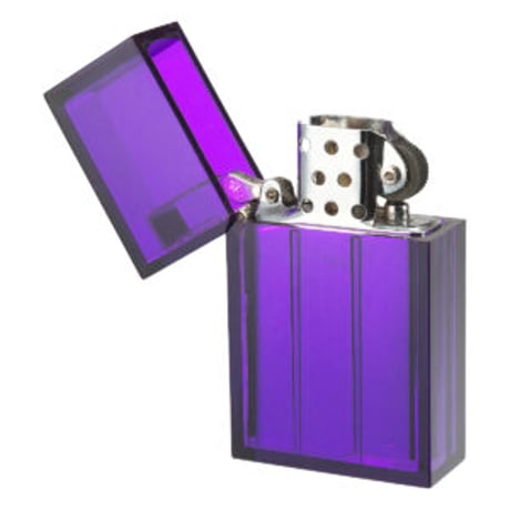 "TSUBOTA PEARL" HARD EDGE TRANSPARENT COLOR - Purple -