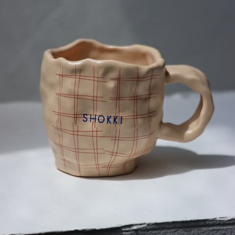 "SHOKKI" Mug - M - pattern